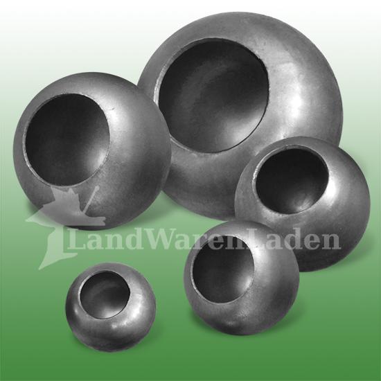 Hohlkugeln - Stahl, mit Bodenöffnung - verschiedene Durchmesser